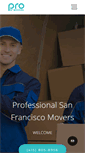 Mobile Screenshot of professionalmoverssanfrancisco.com